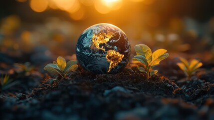 Earth global awareness image