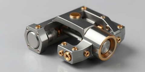 Precision Crafted Metal Gear Mechanism Closeup View