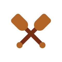 Paddle  Nautical Icon Color 
