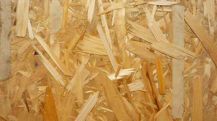 A close up of a wood grain with many splinters