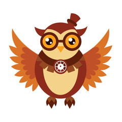 owl, branch, vector, art, bird, nature, wildlife, illustration, animal, perch, tree, forest, design