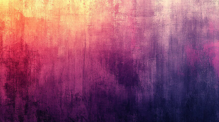 Fototapeta premium Abstract matte background with a soft ombre blend of gray, violet, lilac, pink, peach, and beige tones. Blurred stripes, rough texture, and pastel shades evoke calm, age, and subtle emotion.