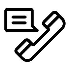 Fototapeta premium telephone icon