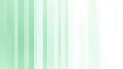 Obraz premium Pale mint green vertical striped gradient background.