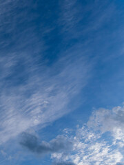 夕暮れの澄んだ空と雲28