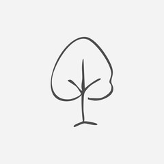 Hand Drawn Doodle Business Infographic Elements with nature theme Vector Illustration for stickers or prints