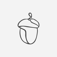 Hand Drawn Doodle Business Infographic Elements with nature theme Vector Illustration for stickers or prints