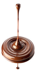 melted chocolate dripping