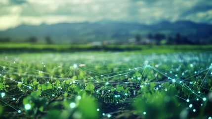 conserving water while nourishing vast agricultural fields, 