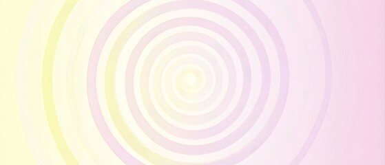 A light pink and yellow background with a white line, Abstract pastel pink and light yellow background vector presentation design with circular shapes.