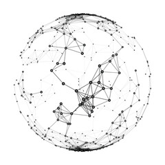 Celestial Sphere - Abstract Vector Art