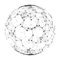 Celestial Sphere - Abstract Vector Art