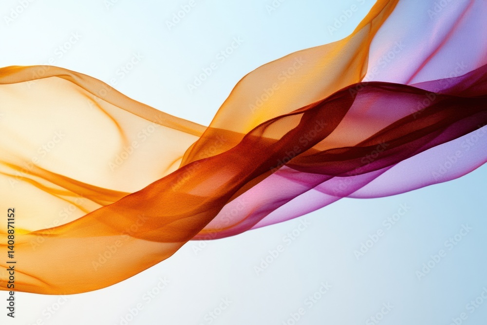 Poster Fluid Dynamics Translucent Wave Visualization for AI Innovation, Digital Transformation, and Next-Gen Tech Marketing Aesthetics