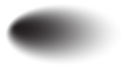 Realistic round and oval shadows