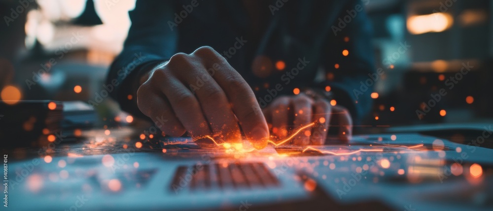 Aufkleber quantum digital workflow immersive tech innovation unleashing creative sparks in next-gen profession