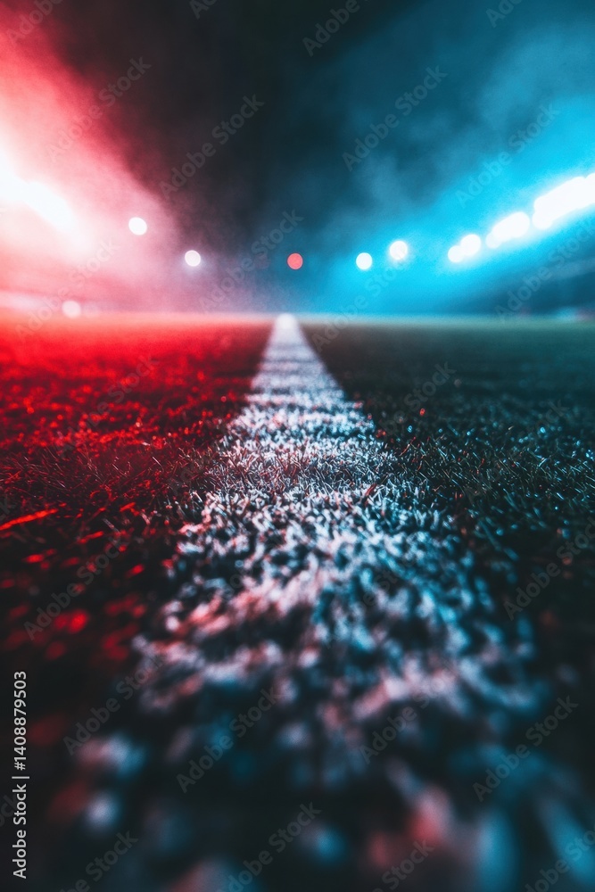 Leinwandbilder immersive stadium lighting design high-performance sports venue cinematographic visualization with c