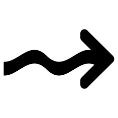 Wave Arrow Icon