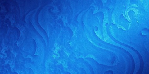 Fototapeta premium Abstract Blue Swirl Texture Background Design Pattern