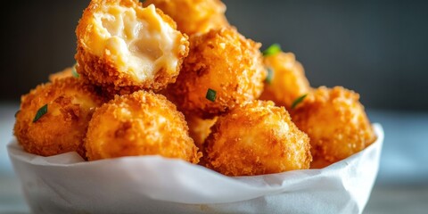 Gourmet Cheese Ball Extravaganza Crispy Golden Appetizers Celebrating National Cheese Ball Day with Artisanal Snack Styling and Culinary Indulgence
