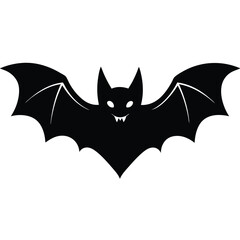 halloween bat isolated on a white background