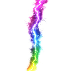 Plasma Electric Zap on transparent background