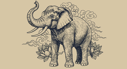 Trumpeting Elephant of Abundance
