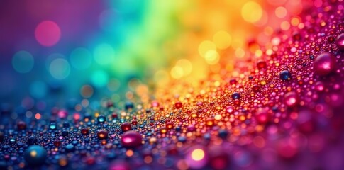 Colorful abstract rainbow gradient backdrop with textured grains, unique perspective, abstract, colorful, rainbow