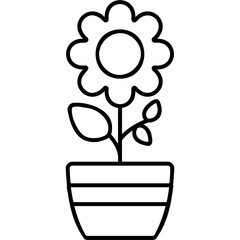 Flower Plant Icon