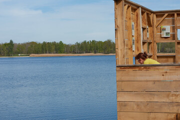 observatoire de l'étang du puits en sologne dans le cher