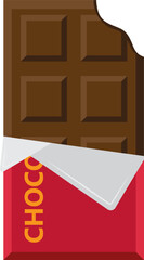 chocolate cocoa svg vector illustration dark chocolate gift snack food delicious chocolate