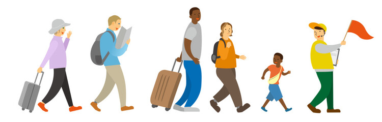 インバウンド外国人旅行者家族団体