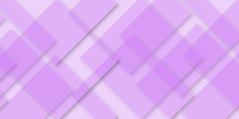 Modern luxury pattern of geometric white and purple color background Elegant abstract background with purple and white lines with shadow. white paper transparent material in triangle technology