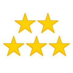 背景素材（星、黄色）