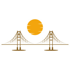 Bridge logo icon design