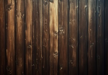 Obraz premium Dark Wooden Wall Texture with Rustic Feel and Natural Grain Patterns