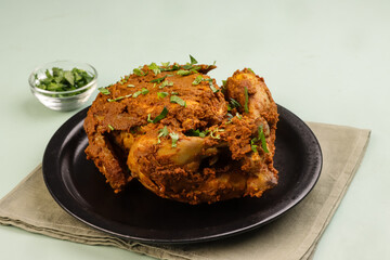 Murgh Musallam or Masala Roasted Chicken is Mughlai Dish from India and Pakistan.