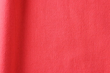 red texture of fabric textile, abstract image for fashion cloth design background