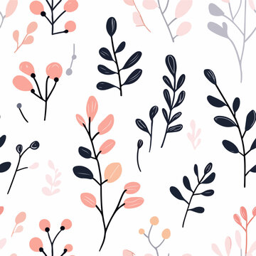 Rosularia plataniflora pattern. Exquisite vector plant patterns.