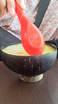 Indonesian traditional food: dawet