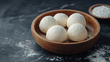 Mochi making event kitchen food photography culinary arts close-up embracing traditional japanese sweets