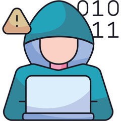 Hacking Sticker