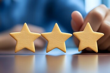 Three Gold Stars, Customer Feedback, Rating