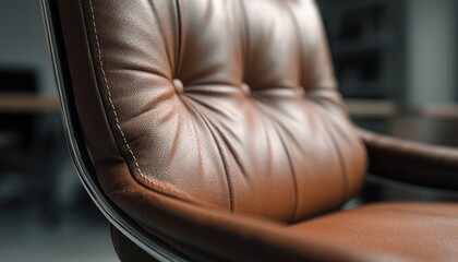 Obraz premium A comfortable office chair is essential for long working hours