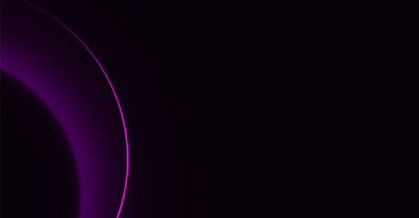 Elegant Dark Abstract: A Captivating interplay of Purple Curved Light and Shadow, Ideal for Modern Design, Websites, and Creative Projects Featuring Subtle Gradients