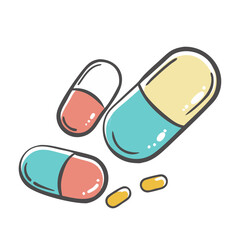antibiotics icon, antibiotics vector illustration-simple illustration of antibiotics, perfect for antibiotics logos and icons