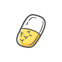 antibiotics icon, antibiotics vector illustration-simple illustration of antibiotics, perfect for antibiotics logos and icons