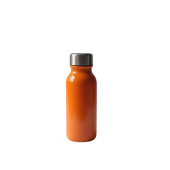 Sleek Reusable Water Bottle Mockup – Metallic Texture