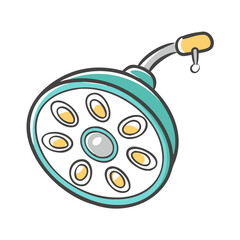 light for surgery icon, light for surgery vector illustration-simple illustration of light for surgery, perfect for light for surgery logos and icons