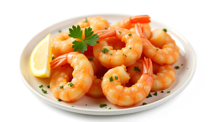 Crispy Delight Shrimp Fry on a Ceramic Plate