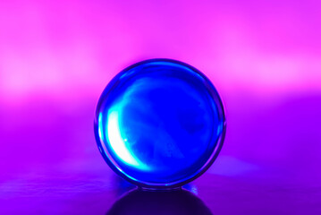 crystal ball in the water